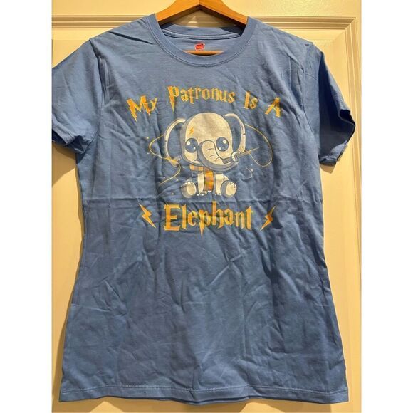 Hanes Tops - My Patronus is an Elephant Women's T-shirt size Small